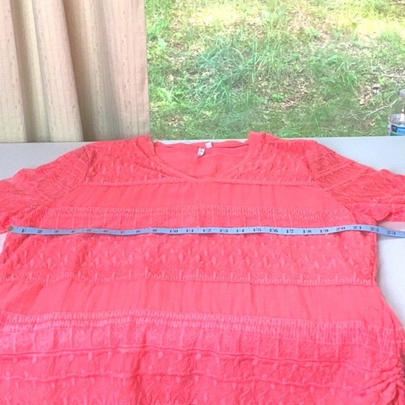 Lulu B Women’s XL Crochet and Lace Blouse - Picture 8 of 10